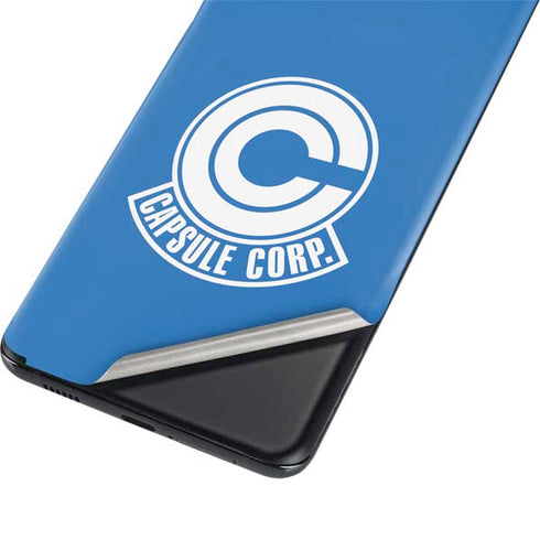Dragon Ball Z Capsule Corp Galaxy S21 Ultra 5G Skin